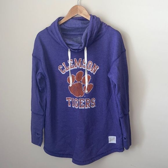 Original Retro Brand Tops - Clemson Cowlneck